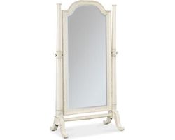 Americana Floor Mirror (time warn white finish) 7050-50001-02