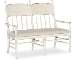 Americana Dining Bench (time worn white finish) 7050-75019-02