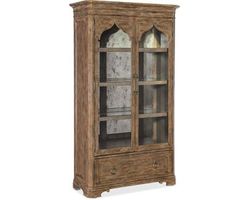 Americana Display Cabinet (honey finish) 7050-75908-85