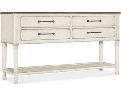 Americana Server (time warn white finish w/ honey top) 7050-75917-02