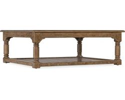 Americana Square Cocktail Table (honey finish) 7050-80112-85