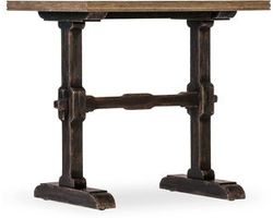 Americana Trestle End Table (molasses with honey top finish) 7050-80113-89