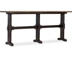 Americana Trestle Console Table (molasses with honey top finish) 7050-80151-89