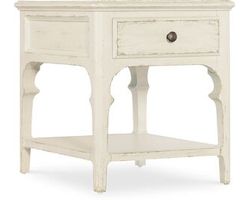 Americana End Table (time worn white finish) 7050-80214-02