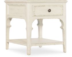 Americana End Table (time worn white finish) 7050-80214-02