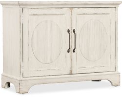 Americana Two-Door Living Room Chest (time worn white finish) 7050-85001-02