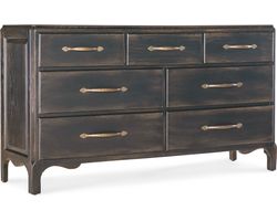 Americana Dresser Seven Drawer (molasses finish) 7050-90002-89