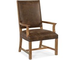 Big Sky Leather Host Chair(vintage natural finish) 6700-75300-80