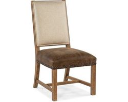 Big Sky Leather Side Chair(vintage natural finish) 6700-75310-80