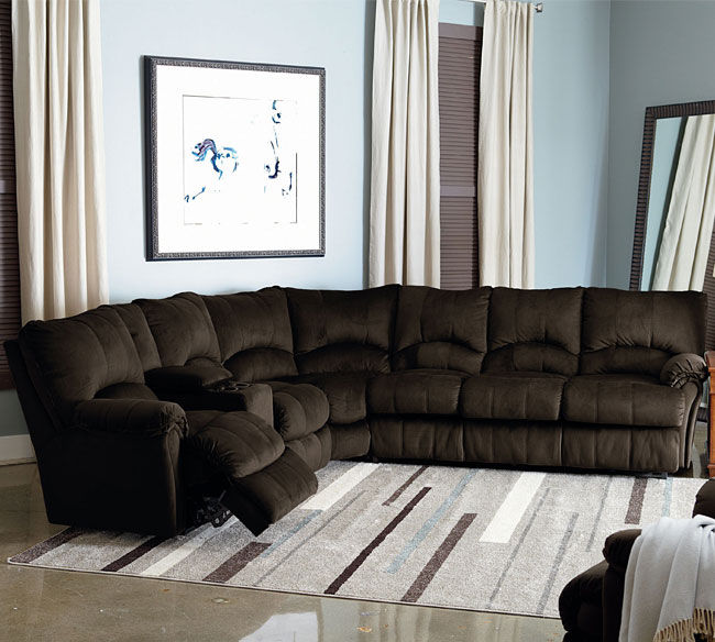 Alpine Reclining Sectional 204 Sofas and Sectionals