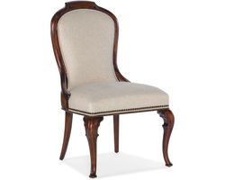 Charleston Upholstered Side Chair 2 Pack (maraschino cherry finish) 6750-75610-85