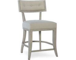 Elixir Klismos Counter Stool (grey beige finish) 5990-25350-LTWD