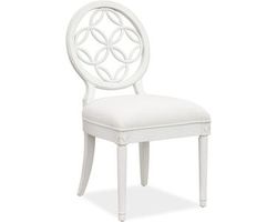 Melange Brynlee Side Chair (white finish) 638-75006