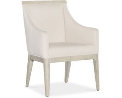 Modern Mood Upholstered Arm Chair (diamond white finish) 6850-75401-80