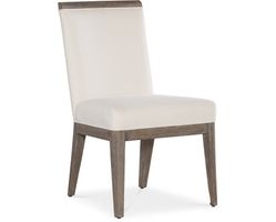 Modern Mood Upholstered Side Chair (mink finish with wire brushing) 6850-75411-89