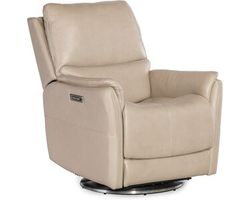 Soiree Zero Gravity Swivel Recliner w/PWR Headrest and Lumbar RC607-PHSZL-070