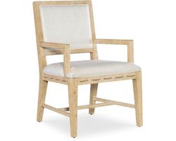 Retreat Cane Back Arm Chair (light sand finish) 6950-75300-80