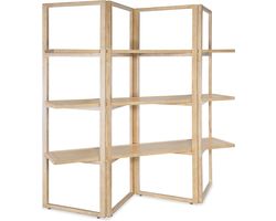 Retreat Folding Etagere (Light sand finish) 6950-50002-80
