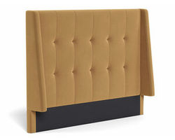 Palermo Full - Queen - King Size Headboard (54&quot; or 64&quot; height) +175 colors