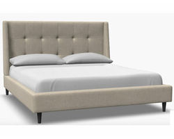 Palermo Full - Queen - King Complete Bed (54&quot; height) +175 colors