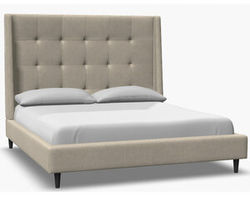 Palermo Full - Queen - King Complete Bed (64&quot; height) +175 colors