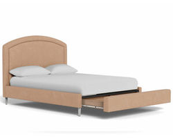 Lurre Queen or King Complete Bed with Drawer Storage (54&quot; or 64&quot; headboard height) +175 colors