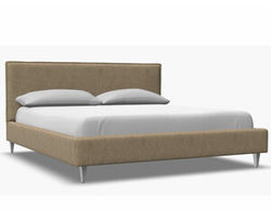 Sebring Full - Queen - King Complete Bed (44&quot; headboard height) +175 colors