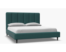 Verttia Full - Queen - King Complete Bed (54"  or 64" headboard height) +175 colors