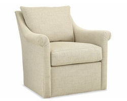 Squire Swivel Chair 042310 (+100 performance fabrics)