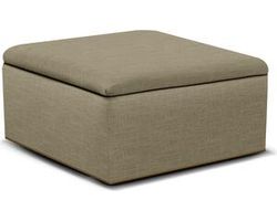 Hendrix 7650 Storage Ottoman - 36&quot; Square (+100 fabrics)