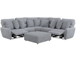 Majesty 336 Power Reclining Sectional - Heavy Weight - 400 lb. per recliner (+2 colors)