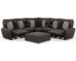 Royster 428 Power Reclining Sectional - Heavy Weight - 400 lb. per recliner