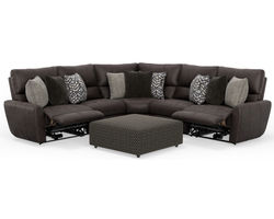 Royster 428 Power Reclining Sectional - Heavy Weight - 400 lb. per recliner 