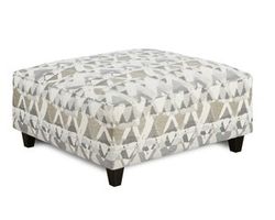 Mountain View Cement 38&quot; Square Cocktail Ottoman