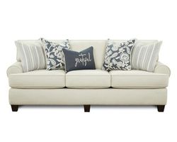 Awesome Oatmeal 88&quot; Sofa (performance fabric) includes pillows