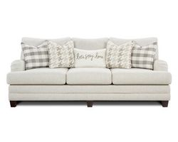 Basic Wool 94&quot; Sofa (Includes pillows) performance fabric