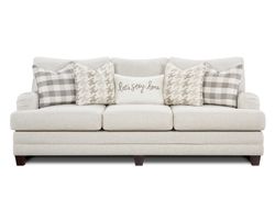 Basic Wool 94" Sofa (Includes pillows) performance fabric 