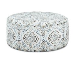 Glenville Cascade 39&quot; Round Cocktail Ottoman