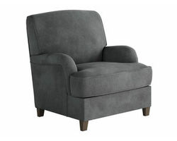 Bella Asphalt Accent Chair (swivel glider available)