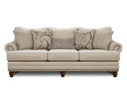 Carys Doe 96" Sofa (includes pillows) in stock
