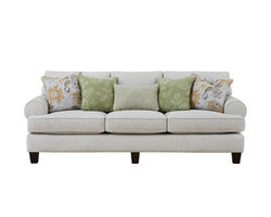 Celadon Salt 98&quot; Sofa 4200-KP - performance fabric - includes pillows