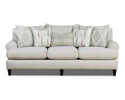 Cremini 98" Wood Leg Sofa - 7005-00KP (includes pillows)