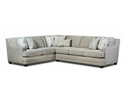 Charlotte Cremini Two Piece Sectional - 7000 (includes pillows)