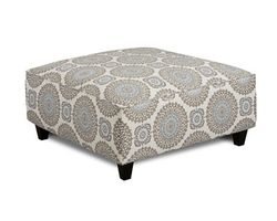 Brianne Twilight 38&quot; Square Cocktail Ottoman - 109