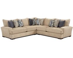 Handwoven Linen Three Piece Sectional (includes pillows) 122&quot; x 122&quot;