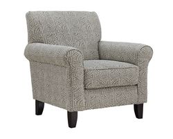 Allegory Linen Accent Chair - performance fabric