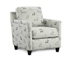 Biscuit Iron Accent Chair 21-02 (performance fabric)