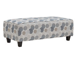 Dew Drop Lake 24" x 49" Cocktail Ottoman - 100