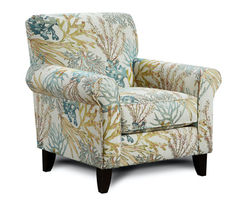 Coral Reef Caribbean Accent Chair - 502 (in stock)