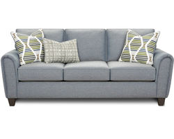 Macarena Marine 84" Sofa (includes pillows) performance fabric